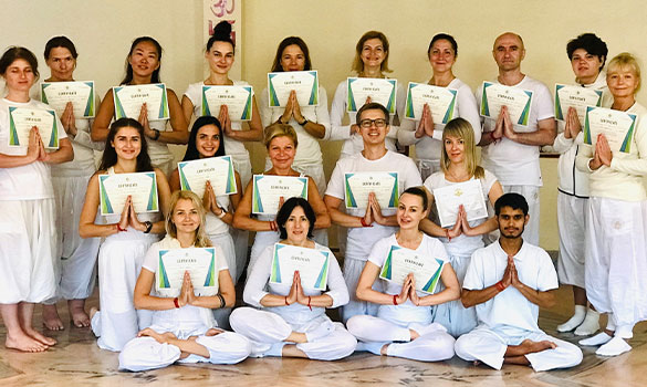 Yoga therapy ayurveda School Rishikesh India